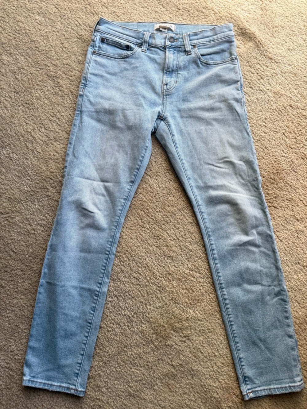 Madewell Lighy Wash Slim Jeans